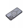 Newface Apple iPhone 11 Kılıf Joke Simli Magneticsafe Kılıf - Siyah