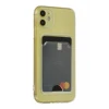 Newface Apple iPhone 11 Kılıf Kart Şeffaf Silikon - Şeffaf