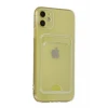 Newface Apple iPhone 11 Kılıf Kart Şeffaf Silikon - Şeffaf