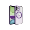 Newface Apple iPhone 11 Kılıf Kross Magneticsafe Kapak - Mor
