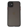 Newface Apple iPhone 11 Kılıf Montreal Silikon Kapak - Siyah