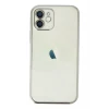 Newface Apple iPhone 11 Kılıf Razer Lensli Silikon - Gümüş