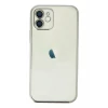 Newface Apple iPhone 11 Kılıf Razer Lensli Silikon - Gümüş