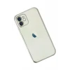 Newface Apple iPhone 11 Kılıf Razer Lensli Silikon - Gümüş