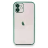 Newface Apple iPhone 11 Kılıf Razer Lensli Silikon - Yeşil