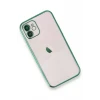 Newface Apple iPhone 11 Kılıf Razer Lensli Silikon - Yeşil