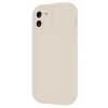 Newface Apple iPhone 11 Kılıf Viera Silikon - Krem