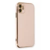 Newface Apple iPhone 11 Kılıf Volet Silikon - Pembe