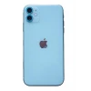 Newface Apple iPhone 11 Neon Fosforlu Kamera Lens - Mavi