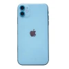 Newface Apple iPhone 11 Neon Fosforlu Kamera Lens - Mavi