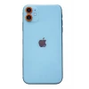 Newface Apple iPhone 11 Neon Fosforlu Kamera Lens - Turuncu