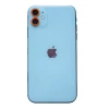 Newface Apple iPhone 11 Neon Fosforlu Kamera Lens - Turuncu
