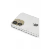 Newface Apple iPhone 11 Pers Alüminyum Kamera Lens - Gold