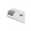 Newface Apple iPhone 11 Pers Alüminyum Kamera Lens - Yeşil