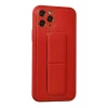 Newface Apple iPhone 11 Pro Kılıf Coco Deri Standlı Kapak - Kırmızı