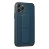 Newface Apple iPhone 11 Pro Kılıf Coco Deri Standlı Kapak - Mavi
