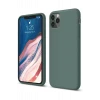 Newface Apple iPhone 11 Pro Kılıf First Silikon - Koyu Yeşil