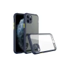Newface Apple iPhone 11 Pro Kılıf Miami Şeffaf Silikon - Lacivert