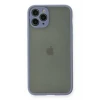 Newface Apple iPhone 11 Pro Kılıf Montreal Silikon Kapak - Gri