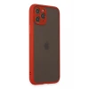 Newface Apple iPhone 11 Pro Kılıf Montreal Silikon Kapak - Kırmızı