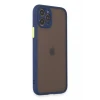 Newface Apple iPhone 11 Pro Kılıf Montreal Silikon Kapak - Lacivert
