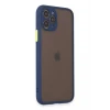 Newface Apple iPhone 11 Pro Kılıf Montreal Silikon Kapak - Lacivert