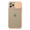 Newface Apple iPhone 11 Pro Kılıf Palm Buzlu Kamera Sürgülü Silikon - Pembe