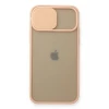 Newface Apple iPhone 11 Pro Kılıf Palm Buzlu Kamera Sürgülü Silikon - Pembe
