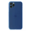 Newface Apple iPhone 11 Pro Kılıf PP Ultra İnce Kapak - Mavi