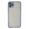Newface Apple iPhone 11 Pro Kılıf Razer Lensli Silikon - Açık Mavi
