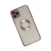 Newface Apple iPhone 11 Pro Kılıf Slot Silikon - Rose Gold