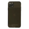 Newface Apple iPhone 11 Pro Max Kılıf Fly Lens Silikon - Siyah