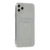 Newface Apple iPhone 11 Pro Max Kılıf Kart Şeffaf Silikon - Şeffaf