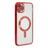 Newface Apple iPhone 11 Pro Max Kılıf Kross Magneticsafe Kapak - Kırmızı