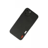 Newface Apple iPhone 11 Pro Max Kılıf Loop Deri Silikon - Siyah