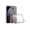 Newface Apple iPhone 11 Pro Max Kılıf Miami Şeffaf Silikon - Açık Mor