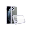 Newface Apple iPhone 11 Pro Max Kılıf Miami Şeffaf Silikon - Lila