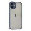 Newface Apple iPhone 11 Pro Max Kılıf Montreal Silikon Kapak - Gri