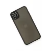 Newface Apple iPhone 11 Pro Max Kılıf Montreal Silikon Kapak - Siyah