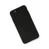Newface Apple iPhone 11 Pro Max Kılıf Nano içi Kadife Silikon - Siyah