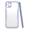 Newface Apple iPhone 11 Pro Max Kılıf Platin Silikon - Lila