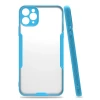 Newface Apple iPhone 11 Pro Max Kılıf Platin Silikon - Mavi