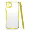 Newface Apple iPhone 11 Pro Max Kılıf Platin Silikon - Sarı