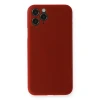 Newface Apple iPhone 11 Pro Max Kılıf PP Ultra İnce Kapak - Kırmızı