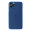 Newface Apple iPhone 11 Pro Max Kılıf PP Ultra İnce Kapak - Mavi