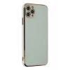 Newface Apple iPhone 11 Pro Max Kılıf Volet Silikon - Açık Yeşil
