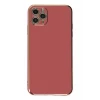 Newface Apple iPhone 11 Pro Max Kılıf Volet Silikon - Kırmızı