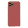 Newface Apple iPhone 11 Pro Max Kılıf Volet Silikon - Kırmızı