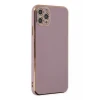 Newface Apple iPhone 11 Pro Max Kılıf Volet Silikon - Mor