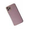 Newface Apple iPhone 11 Pro Max Kılıf Volet Silikon - Mor